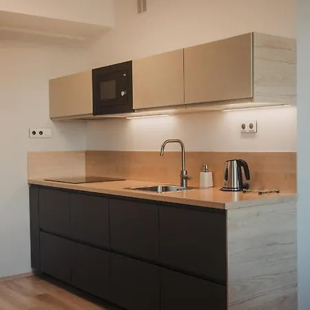 아파트 New Luxurious In The City Centre *